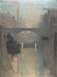 1912 Bailey Bridge, Manchester oil on jute 155 x 115 cm Manchester City Galleries&nbsp;UK